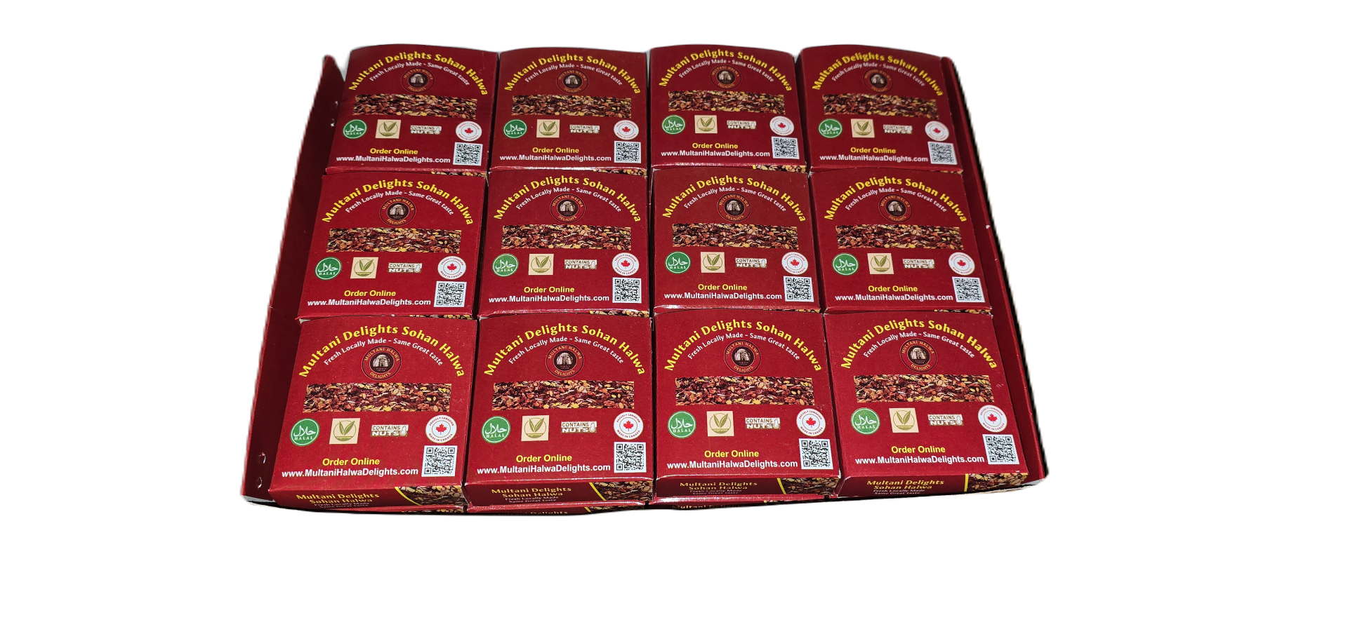 Multani Delights Sohan Halwa 24 Tikki Packs